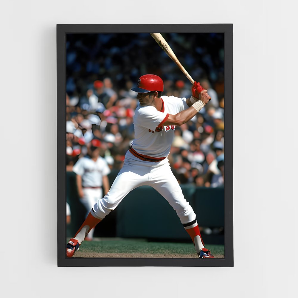 Poster Carl de yastrzemski – affiche Baseball (vue 2)